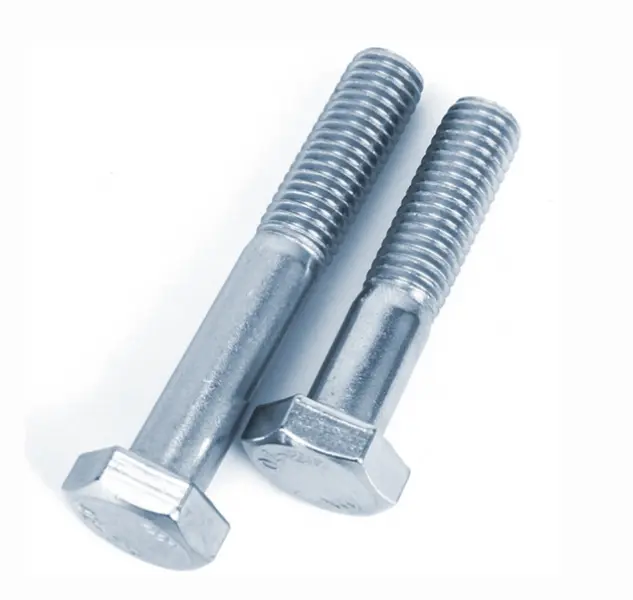 Hvordan velge holdbar DIN931 halvgjenget sekskantbolt, 8,8/10,9 klasse sinkbelagte metriske sekskantbolt for industriell tilkobling?