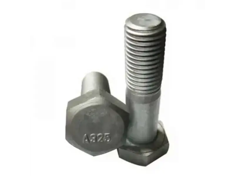 ASTM A325 Heavy Hex strukturell bolt Karbonstål Høystrekkbolt: Pålitelig feste for stålkonstruksjon