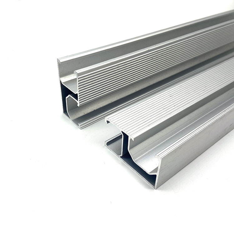 Anodisert støttesystem Aluminium Solar Panel Solar Bracket Aluminium Extrusion Profile