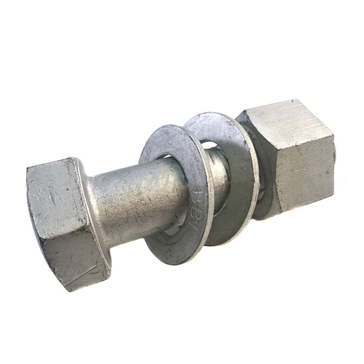 Høystyrke Gr. 8.8 Gr.10.9, Gr.12.9 ASTM A325,A490 Heavy Hex Bolt